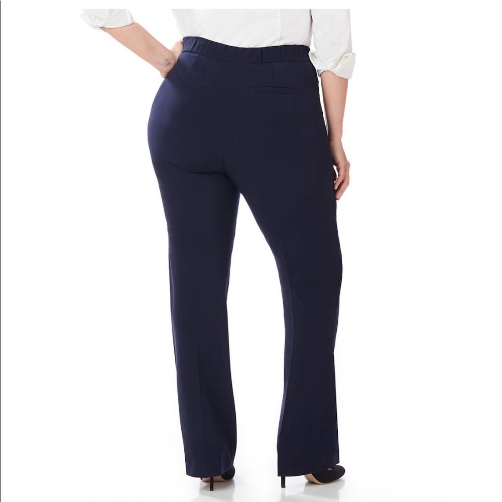 Right Fit CURVY Midnight Blue Soft Stretch Pants